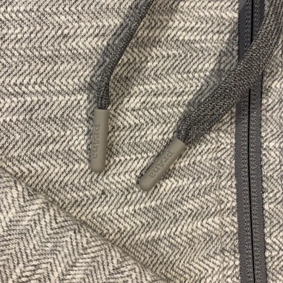 Prana Herringbone Print Full Zip Hoodie EUC - Picture 16 of 16